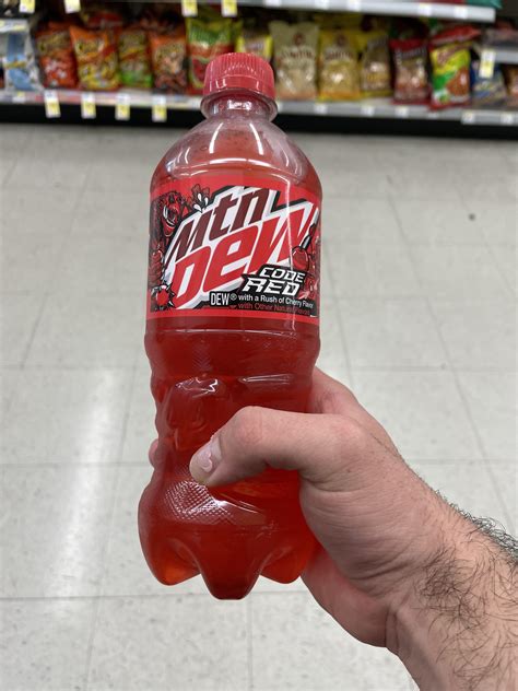 mt dew code red shortage.